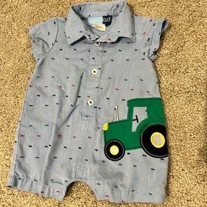 Good lad Tractor Romper